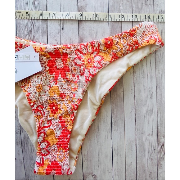 🔆 Roxy PT Beach Classics Reg. High Leg Bikini Bottom - Picture 10 of 11